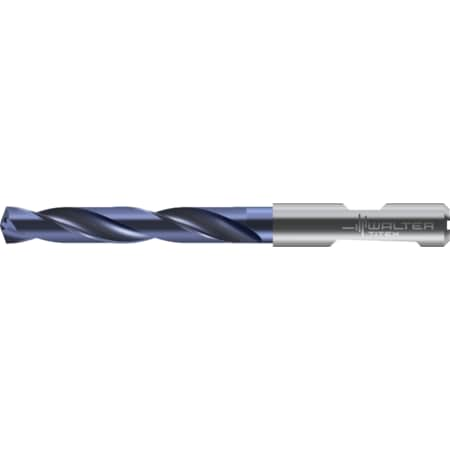 WALTER Jobber Length Drill Bits, 0.3465" Diameter, 5xD, Carbide, axial inclin DC150-05-08.800D1-WJ30RE